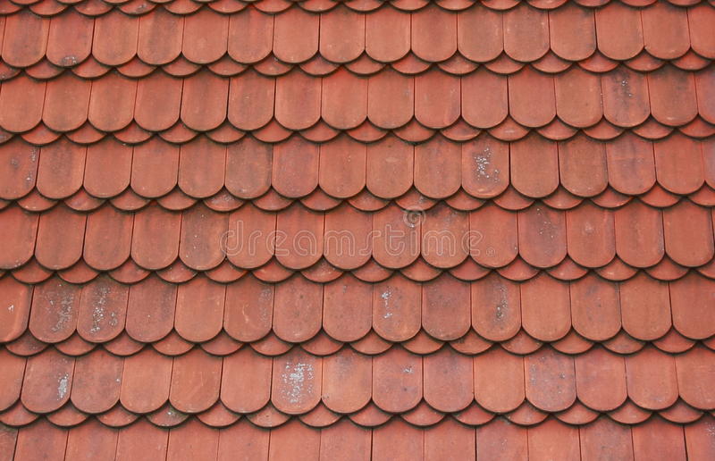scalloped tile roof