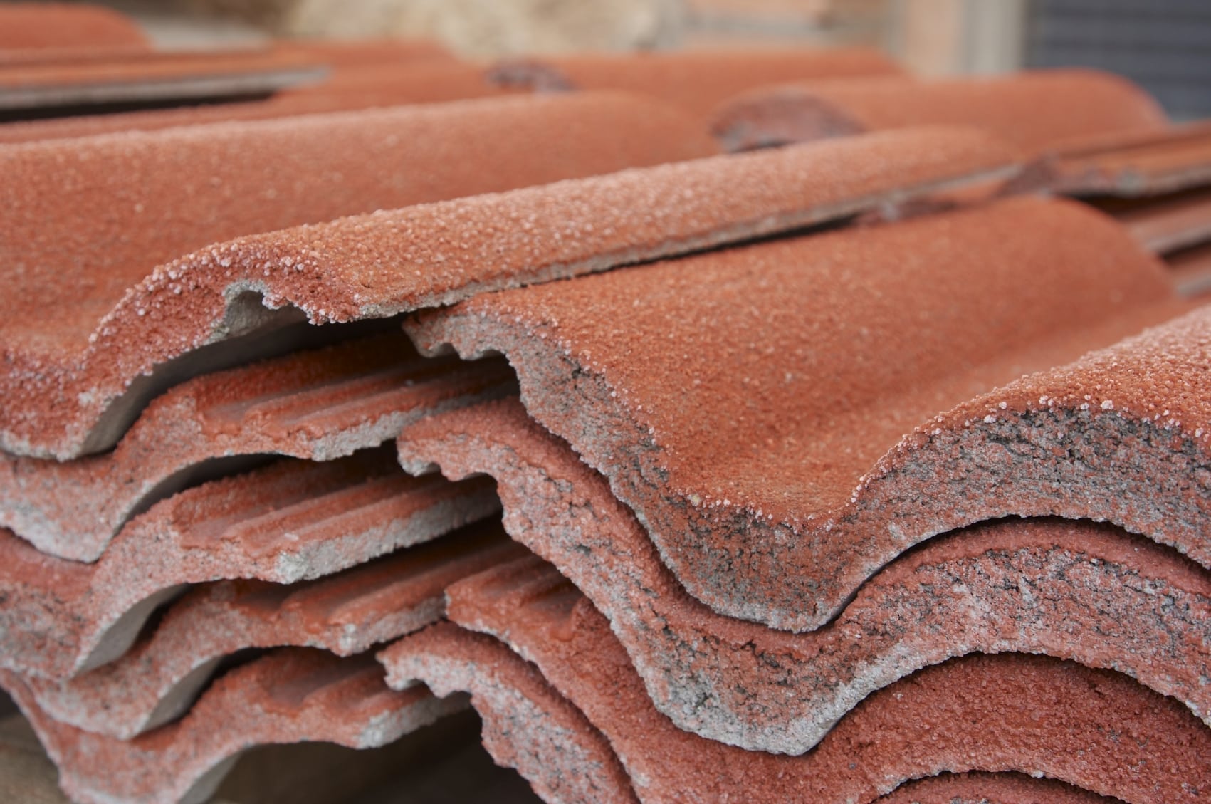 concrete tile roof