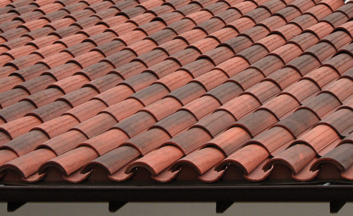 mission tile roof